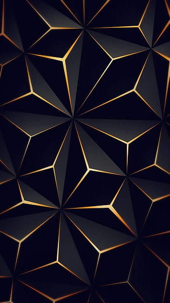 Black Colour Ka, Hexagon Design, HD phone wallpaper | Peakpx