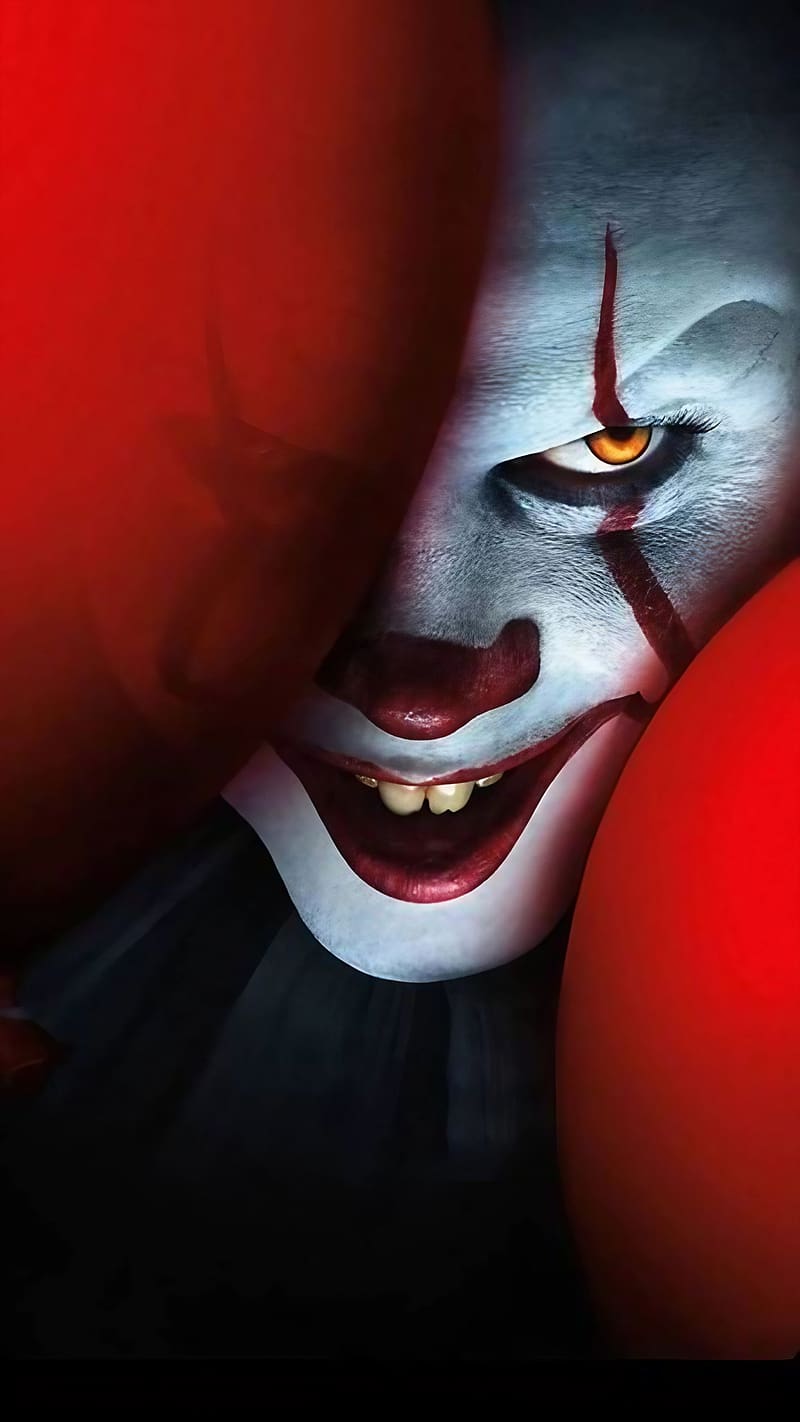 Dangerous Phone, Pennywise Scary Look, it clown, HD phone wallpaper