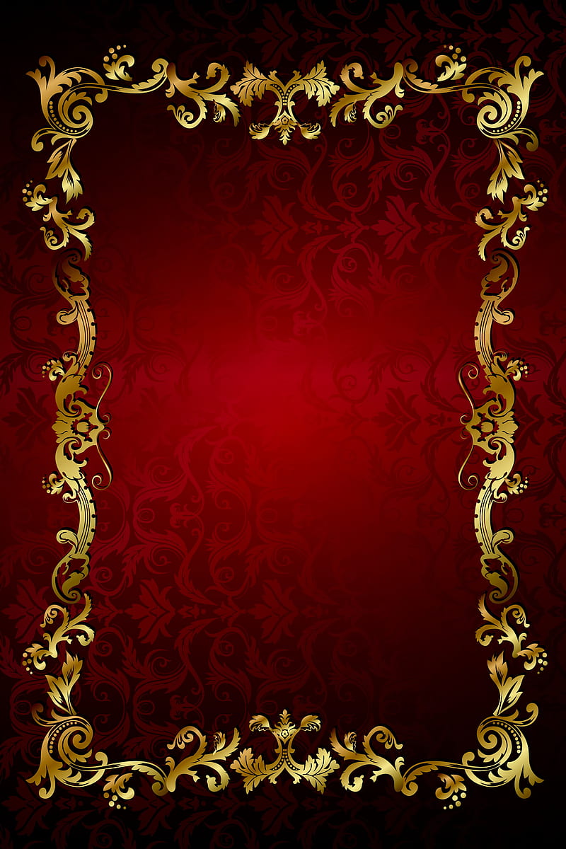 Red and gold, background, nice, HD phone wallpaper | Peakpx