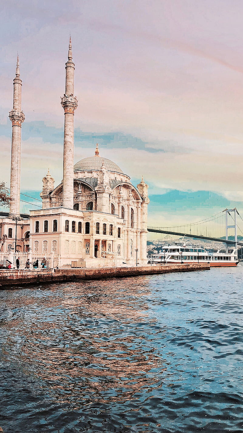 Ortakoy | Istanbul, istanbul, ortakoy, sea, HD phone wallpaper