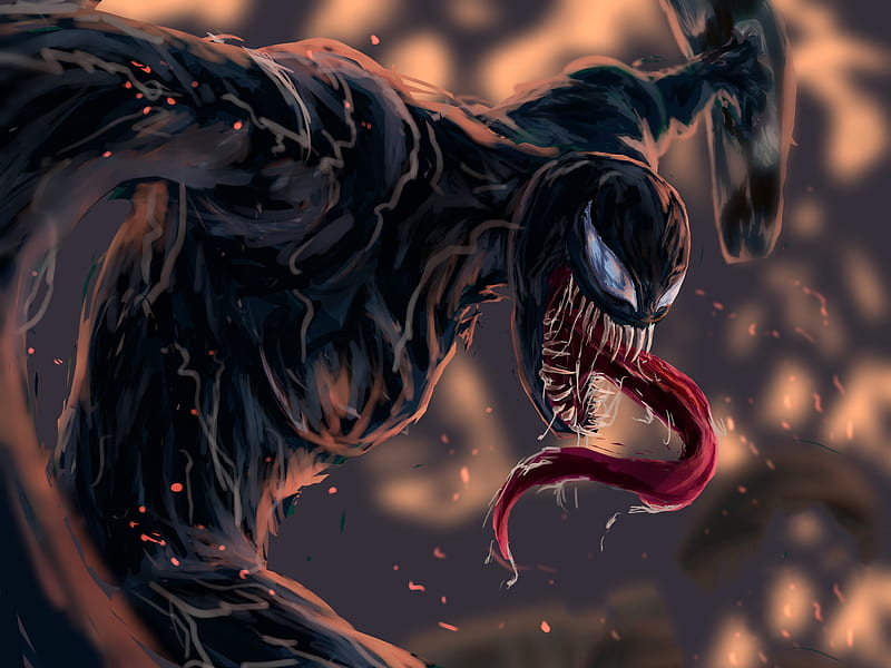 Venom Fan Artwork, venom, artwork, digital-art, superheroes, HD wallpaper