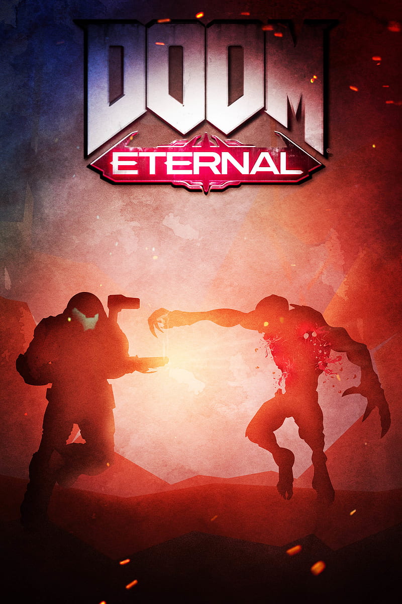 Doom Eternal Art, HD phone wallpaper