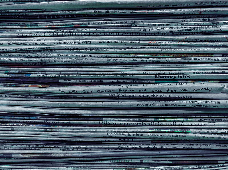 pile of newspapers, HD wallpaper