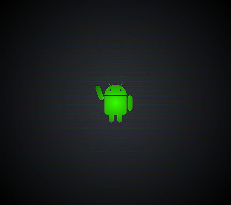 Green Waving Android, minimal, HD wallpaper | Peakpx