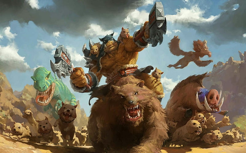 Heroes of Warcraft, Hunter, Hearthstone, Warcraft, HD wallpaper