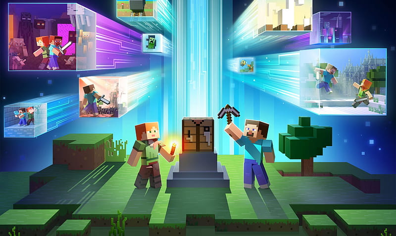 Best Minecraft, Minecraft Animation, HD wallpaper