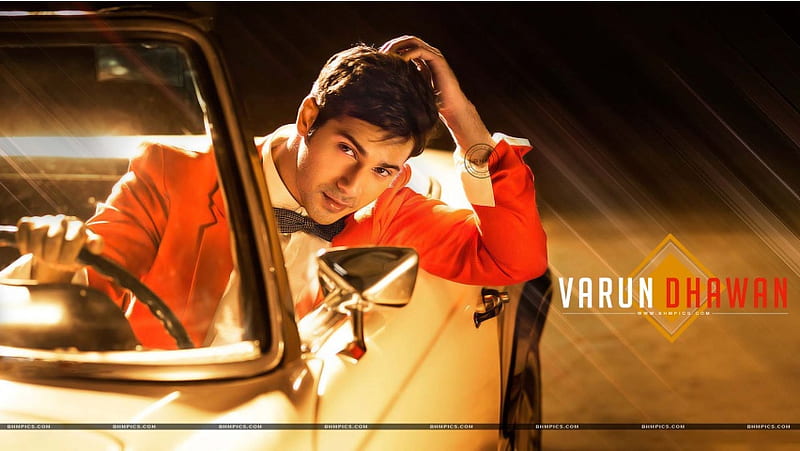 Varun Dhawan In Car, HD wallpaper