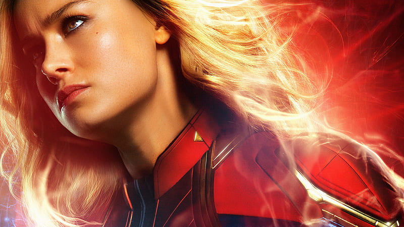 Brie Larson As Carol Danvers In Captain Marvel, captain-marvel-movie, captain-marvel, 2019-movies, movies, brie-larson, carol-danvers, HD wallpaper