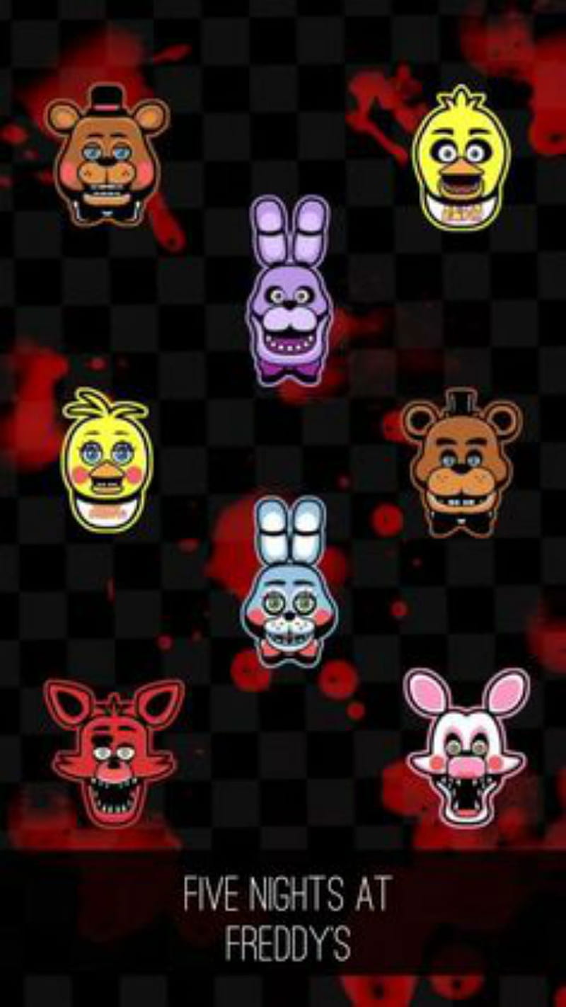 Fnaf 2 wallpaper for ipod/iphone/etc  Five nights at freddy's, Five  night, Freddy