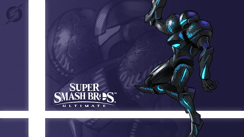 Video Game, Super Smash Bros. Ultimate, Dark Samus, HD wallpaper