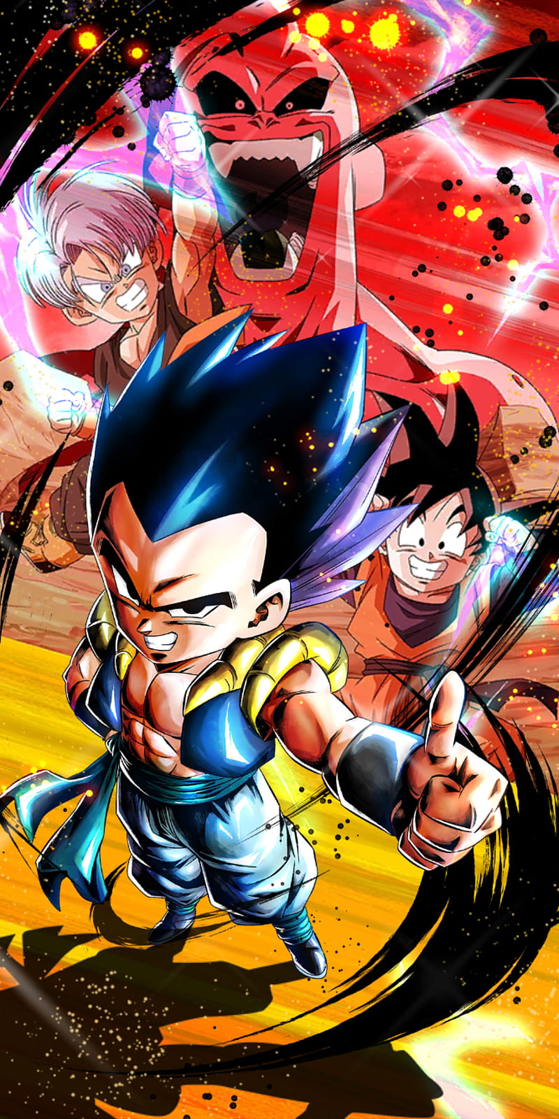 1125x2436 Gotenks Dragon Ball Z Iphone XSIphone 10Iphone X HD 4k  Wallpapers Images Backgrounds Photos and Pictures