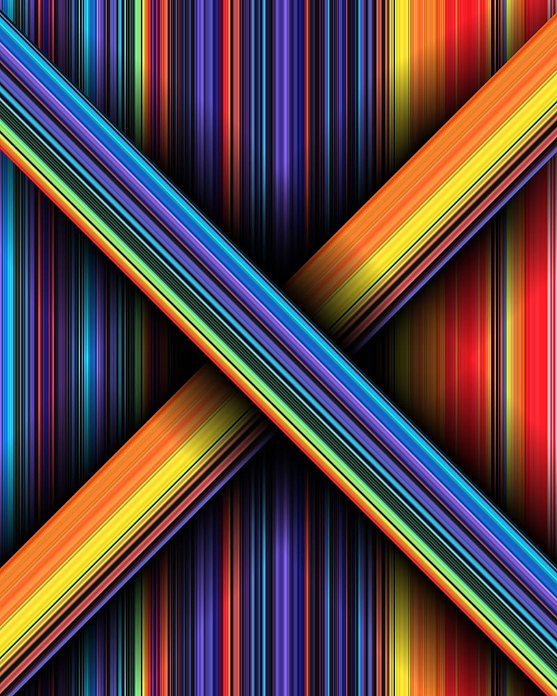 Cords Colors, Abstract, Amazing, art, colorful, lines, stripes, trippy, HD phone wallpaper