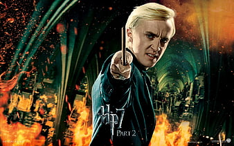 Harry Potter 7 Draco Malfoy, HD wallpaper