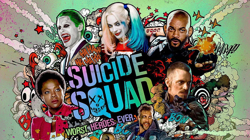 Suicide Squad Poster, suicide-squad, movies, 2016-movies, poster, HD wallpaper