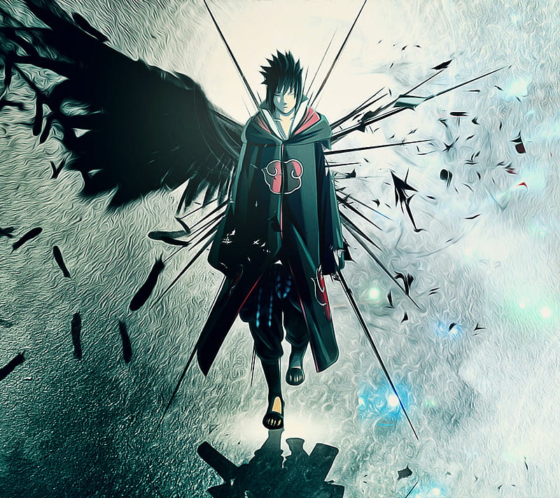 Sasuke Uchiha, anime, cool, naruto, sasuke, uchiha, HD wallpaper