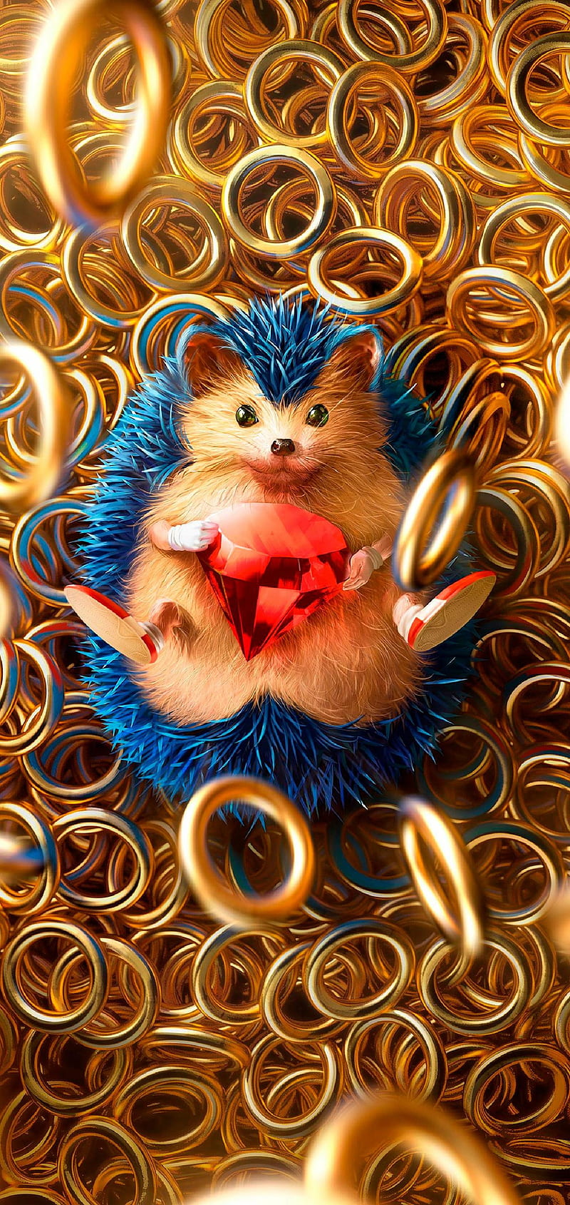 NOTE 10 HEDGEHOG, abstract, amoled, galaxy, note, note 10, plus, s10, samsung, HD phone wallpaper