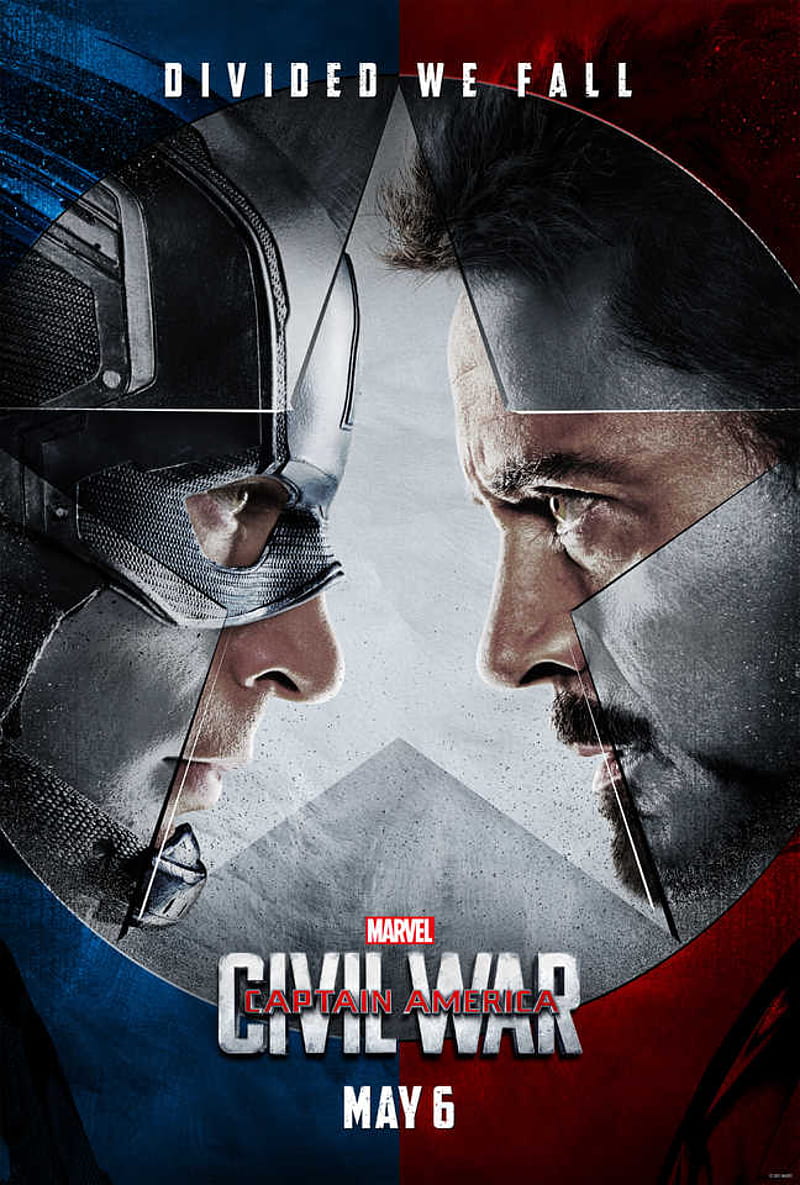 Captain America Civil War Official Poster, HD phone wallpaper | Peakpx