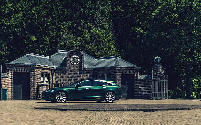 Tesla Model S Wagon 2018 cars, electric cars, Tesla, HD wallpaper