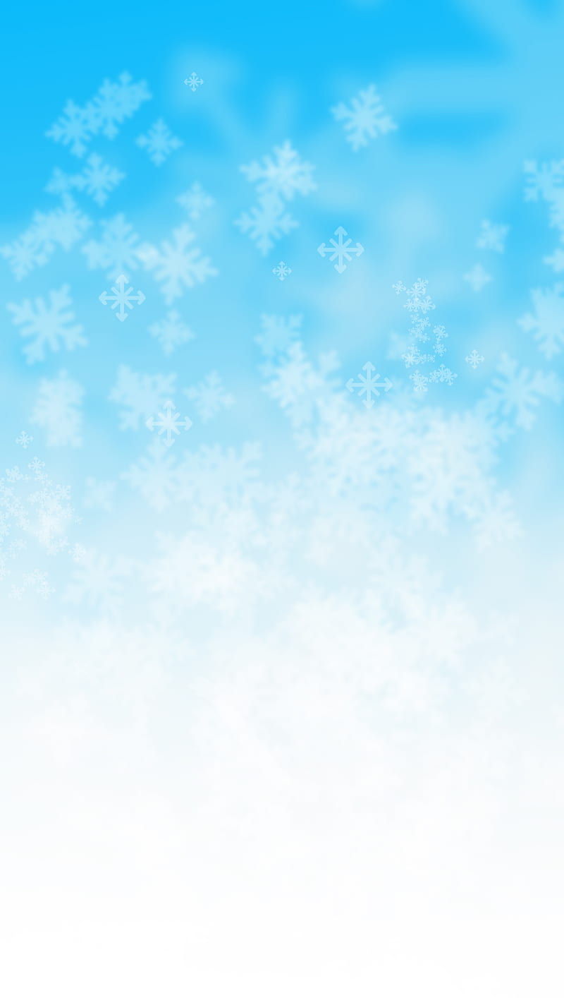 Winter wonderland, blue, crystal, snow, snowflake, water, winter, HD phone wallpaper
