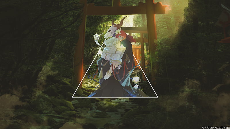 Anime, The Ancient Magus' Bride, Chise Hatori, Elias Ainsworth, HD wallpaper