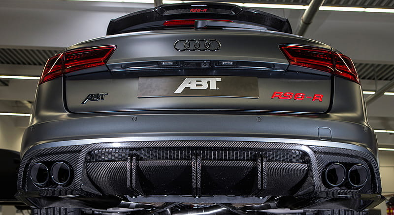 2015 ABT RS6-R based on Audi RS6 - Exhaust , car, HD wallpaper