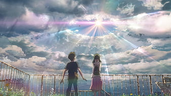 beautiful anime Interstellar by makoto shinkai, 8k