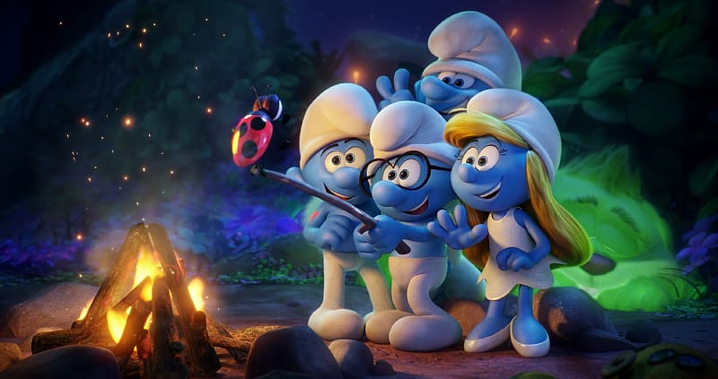 Smurfs, Movie, Smurfs: The Lost Village, HD wallpaper