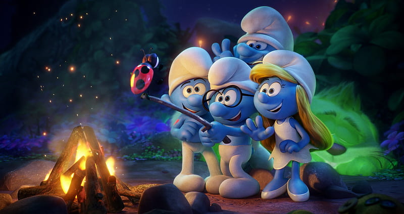 Smurfs The Lost Village 2017 Movie , smurfs-the-lost-village, smurfs, 2017-movies, movies, animated-movies, HD wallpaper
