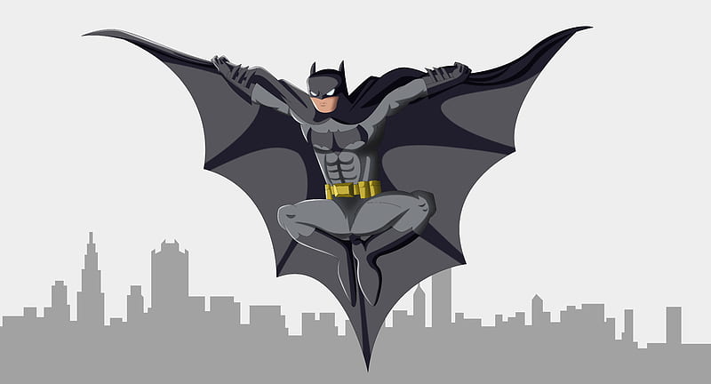 Batman Dark Digital Art, batman, superheroes, digital-art, artist, artwork, HD wallpaper