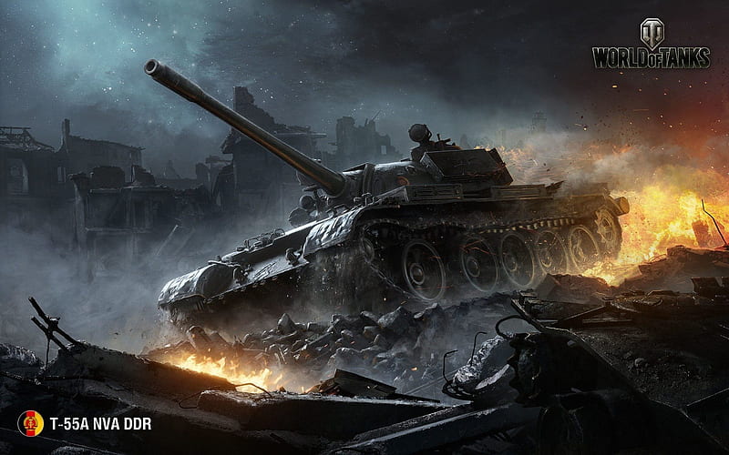 Download wallpapers World of Tanks, WoT, T34 Black Edition for desktop  free. Pictures for desktop free