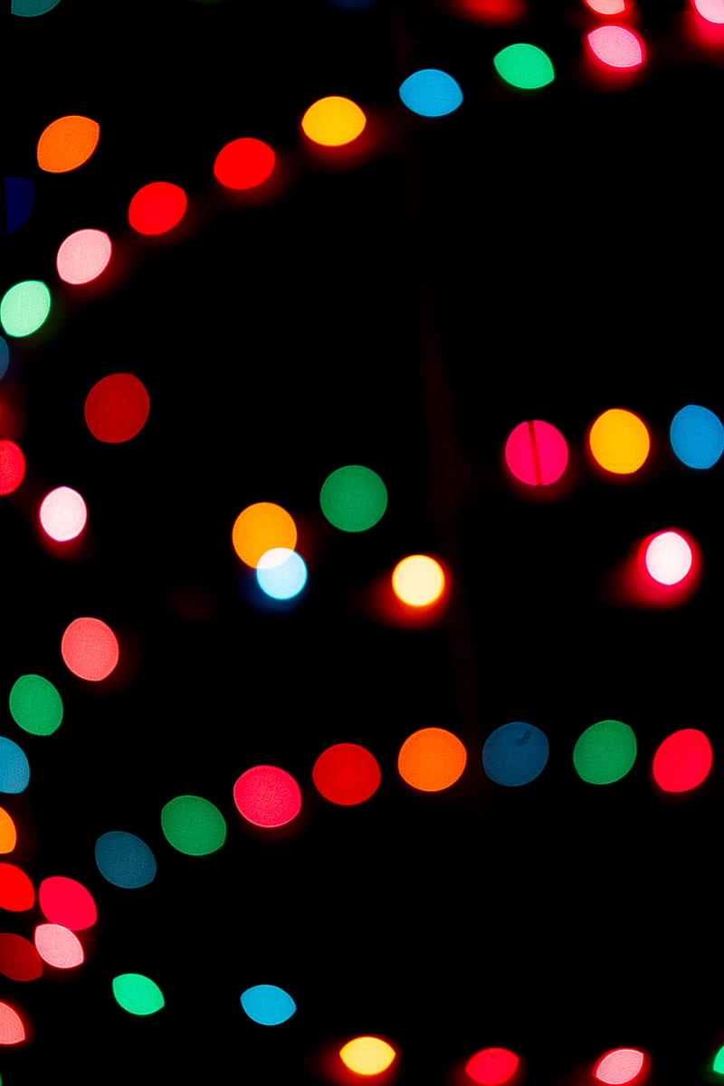 Lights Glare Circles Bokeh Colorful Hd Phone Wallpaper Peakpx