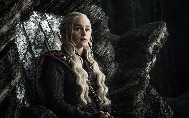 Game of Thrones, 2017, Daenerys Targaryen, Emilia Clarke, HD wallpaper