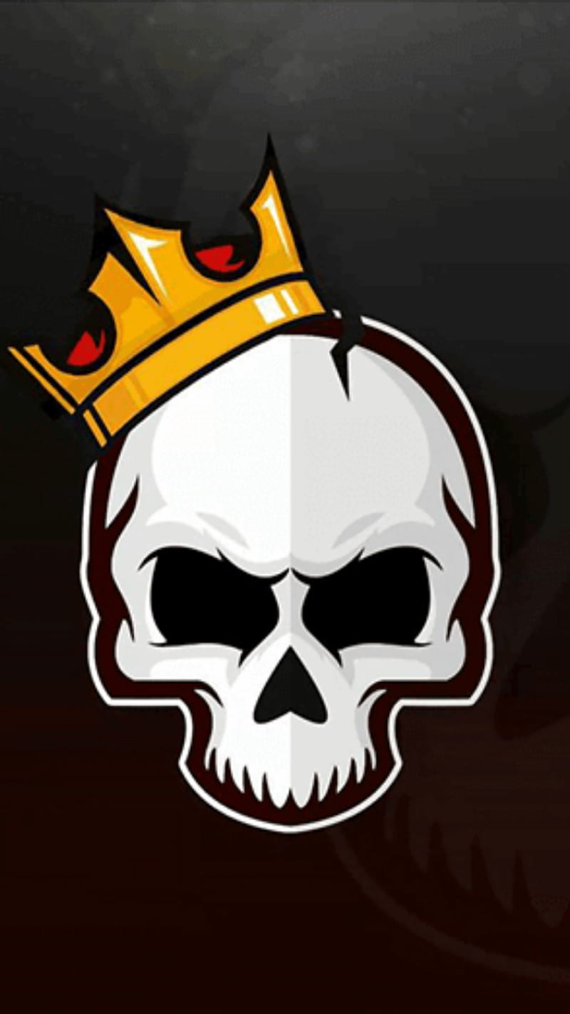 Skull, king, HD phone wallpaper