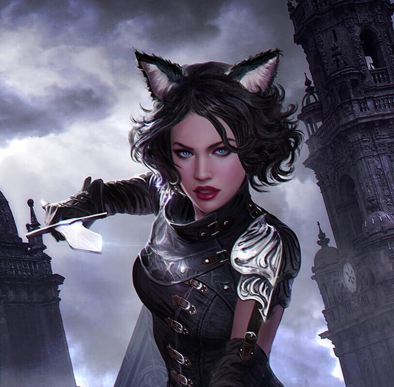 Free Download Assassin Fantasy Caterina Kalymniou Ears Cat Girl