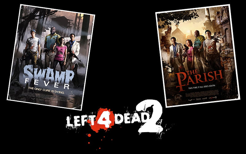 Left 4 Dead 2 - Posters (), zombies, valve, l4d2, left 4 dead 2, HD wallpaper