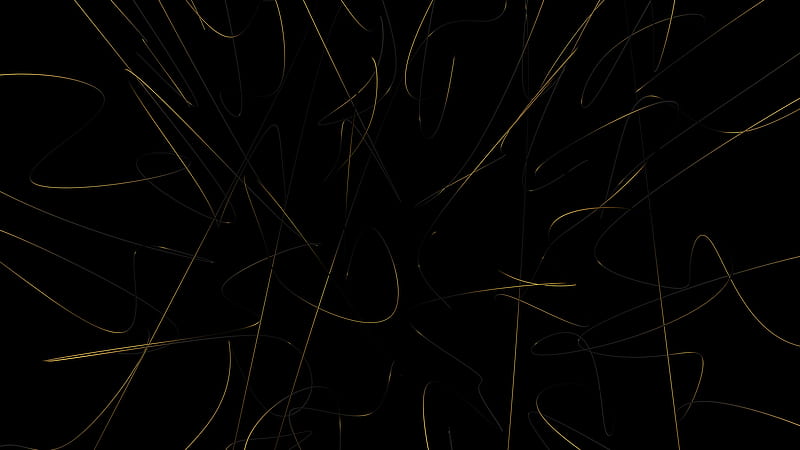 lines, strokes, tortuous, tangled, dark, HD wallpaper
