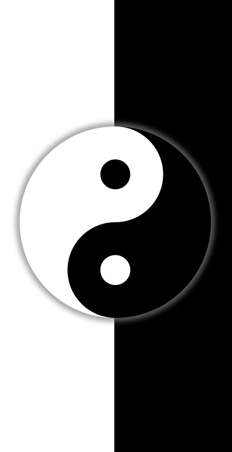 Yin and yang, iphone, yang, yin, ying and yang, HD phone wallpaper | Peakpx