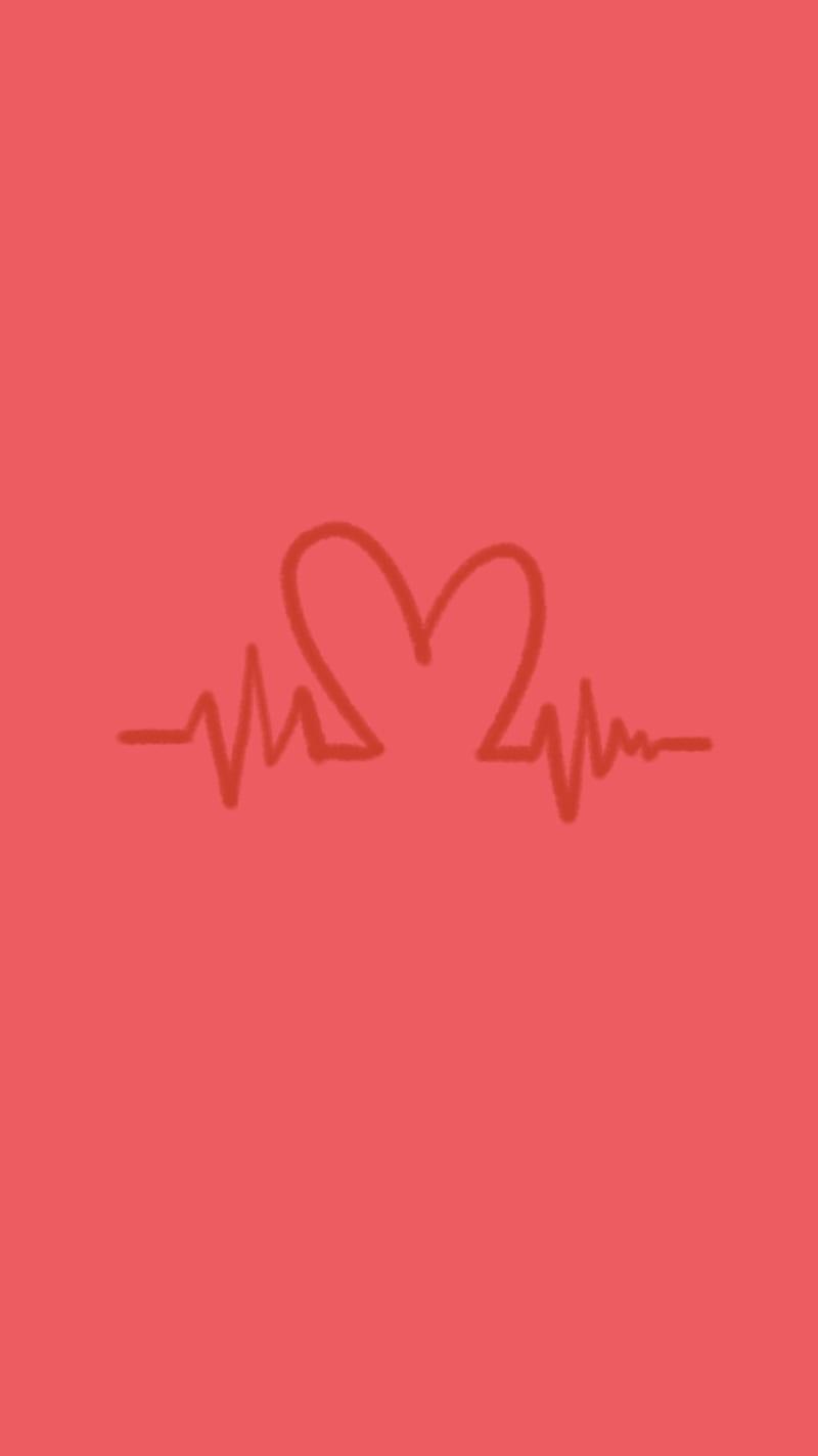 Heartbeat, heart, love, rdd, HD phone wallpaper