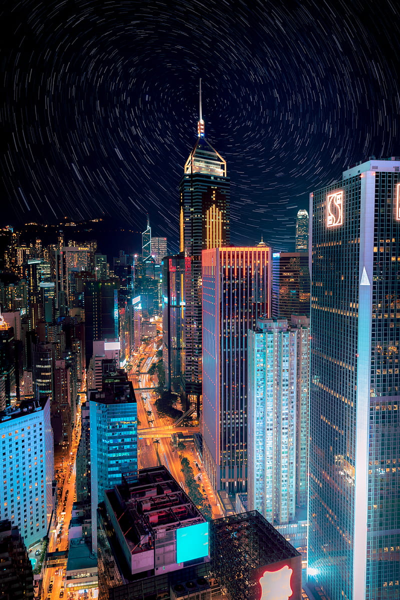 New York City during nighttime, HD phone wallpaper | Peakpx
