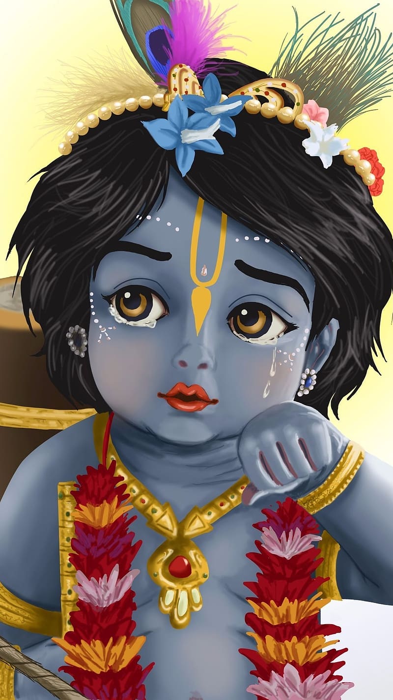 Lord Krishna, Illustration Work, lord, god, hare krishna, kanha, HD phone  wallpaper | Peakpx