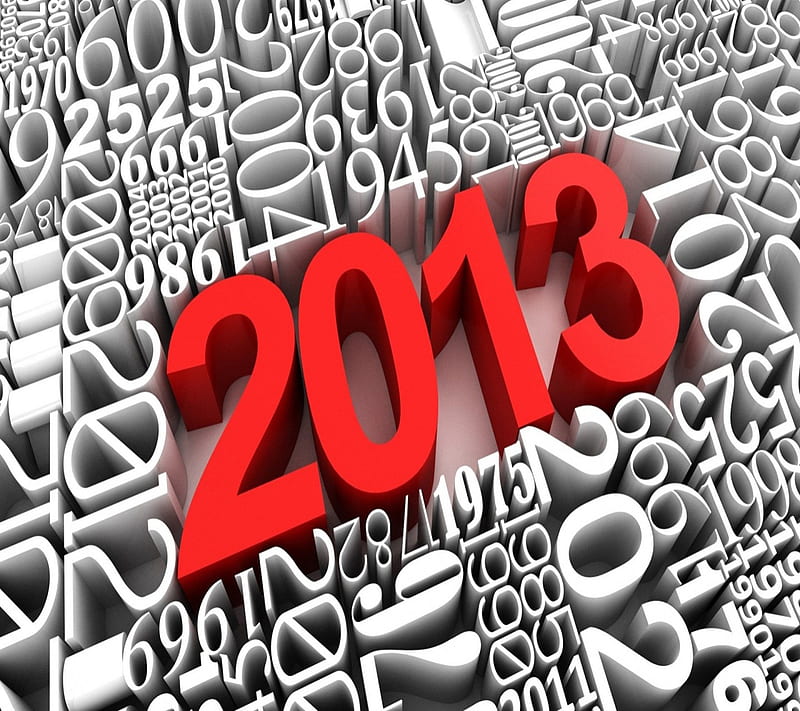 Happy New Year 2013, celebrate, cool, happy new year, holiday, party, HD wallpaper