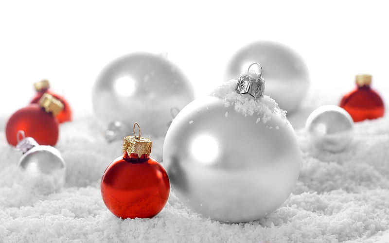 Merry Christmas - Christmas tree decoration ball ornaments 14, HD wallpaper