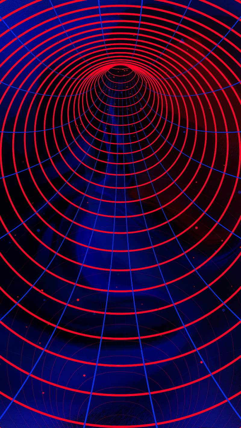 Red-blue wormhole, Black-hole, Divin, Einstein, Mathematics, Quantum, Scientist, channel, circle, color, cosmos, energy, futuristic, immersion, math, physics, portal, science, space, time-travel, tunnel, HD phone wallpaper