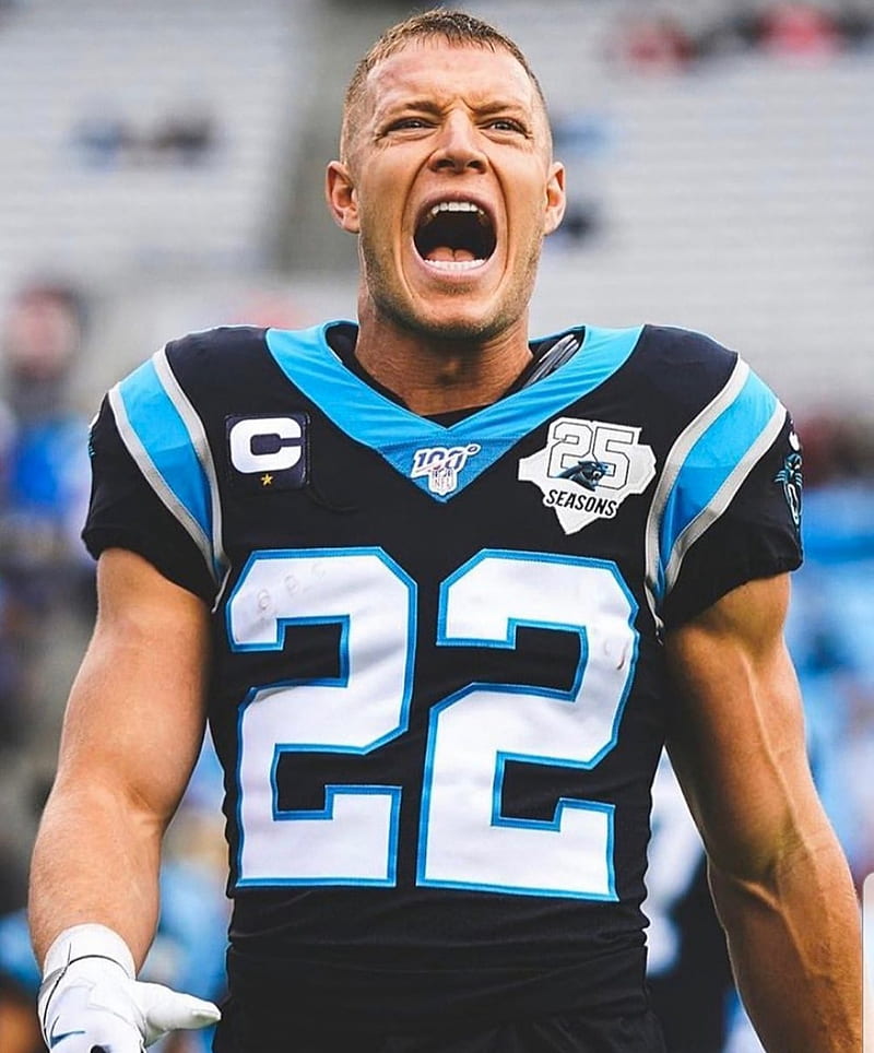 Christian deals mccaffrey wallpaper