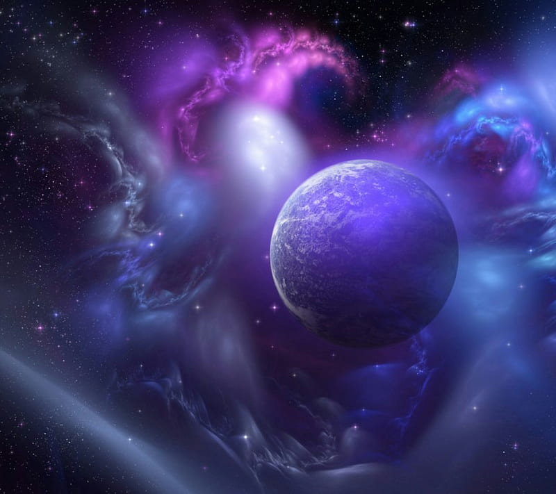 space, nebula, planet, HD wallpaper