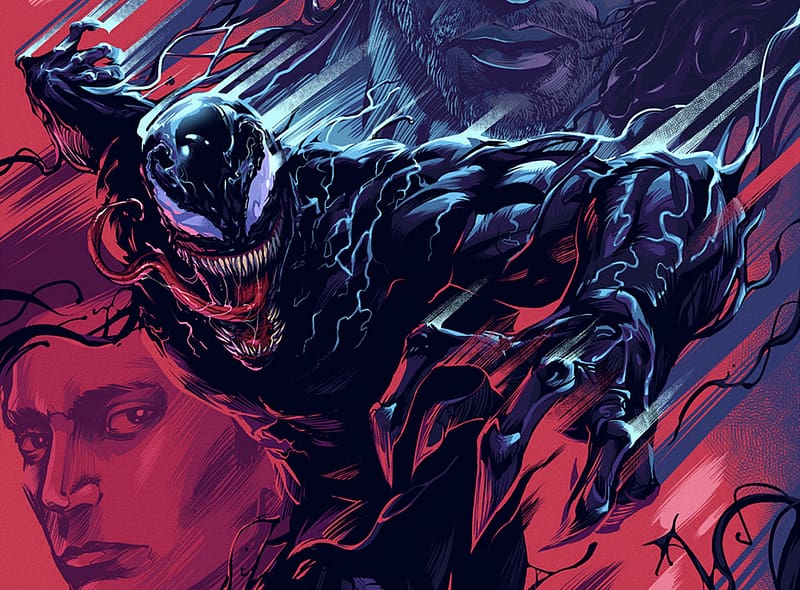 Monster, Venom, Movie, Antihero, Eddie Brock, Symbiote, HD wallpaper