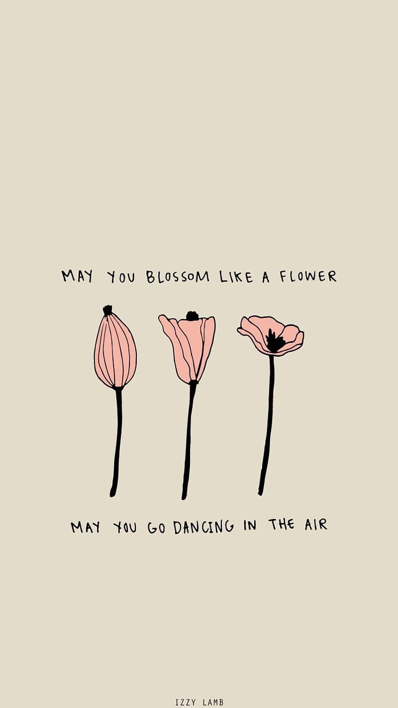 Blossom, flower, quotes, HD phone wallpaper | Peakpx