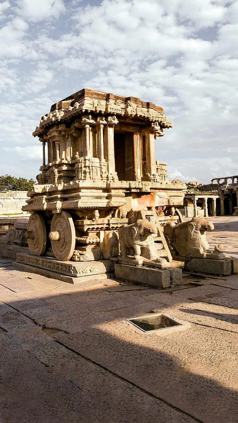 Hampi Karnataka, history, old, temple, HD phone wallpaper