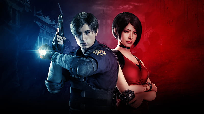Leon And Ada Wong Resident Evil 2 2019 , ada-wong, resident-evil-2, games, 2019-games, HD wallpaper