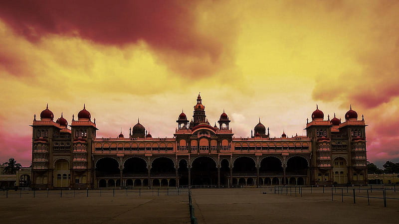 Mysore palace in this dasara :, HD wallpaper